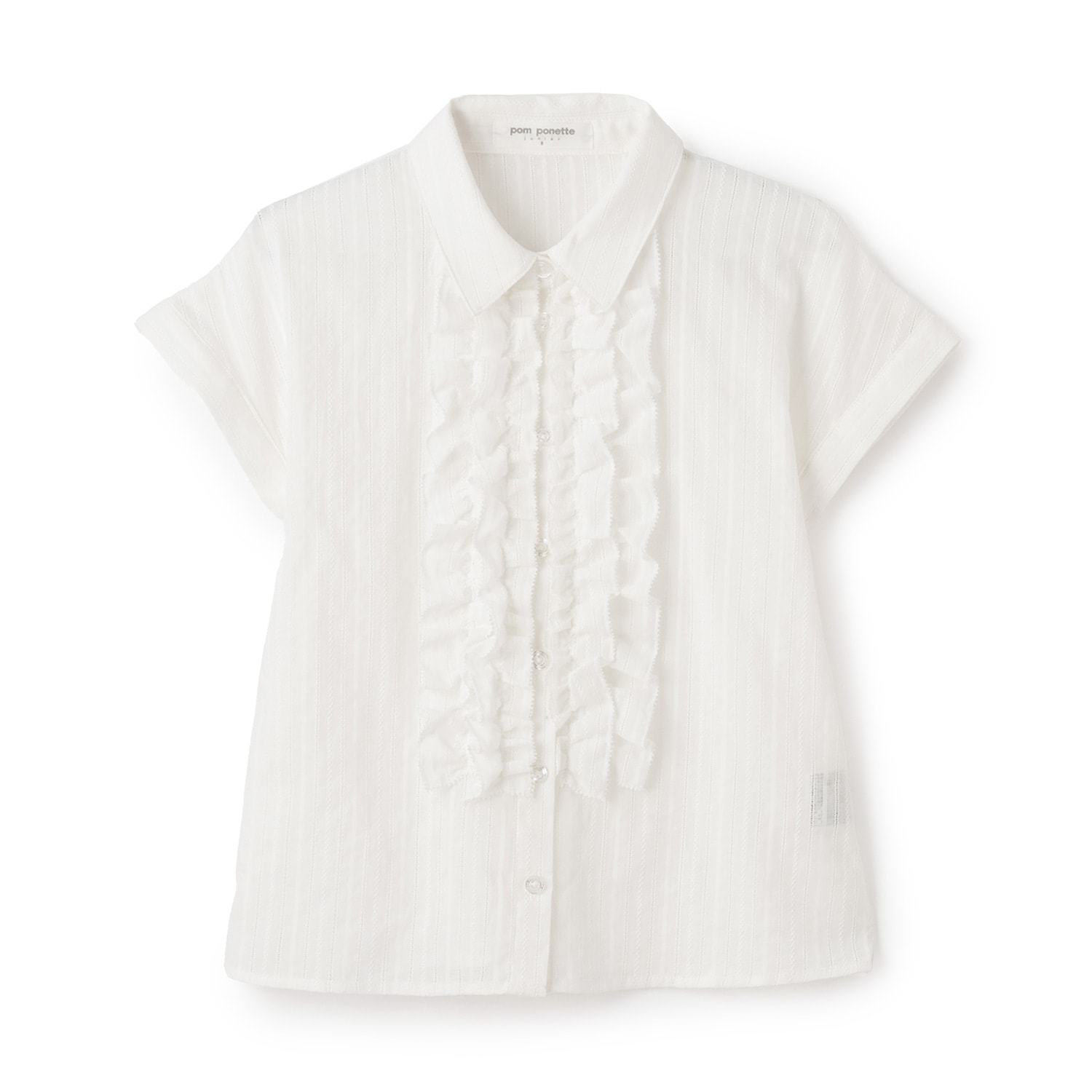 ラッフルブラウス