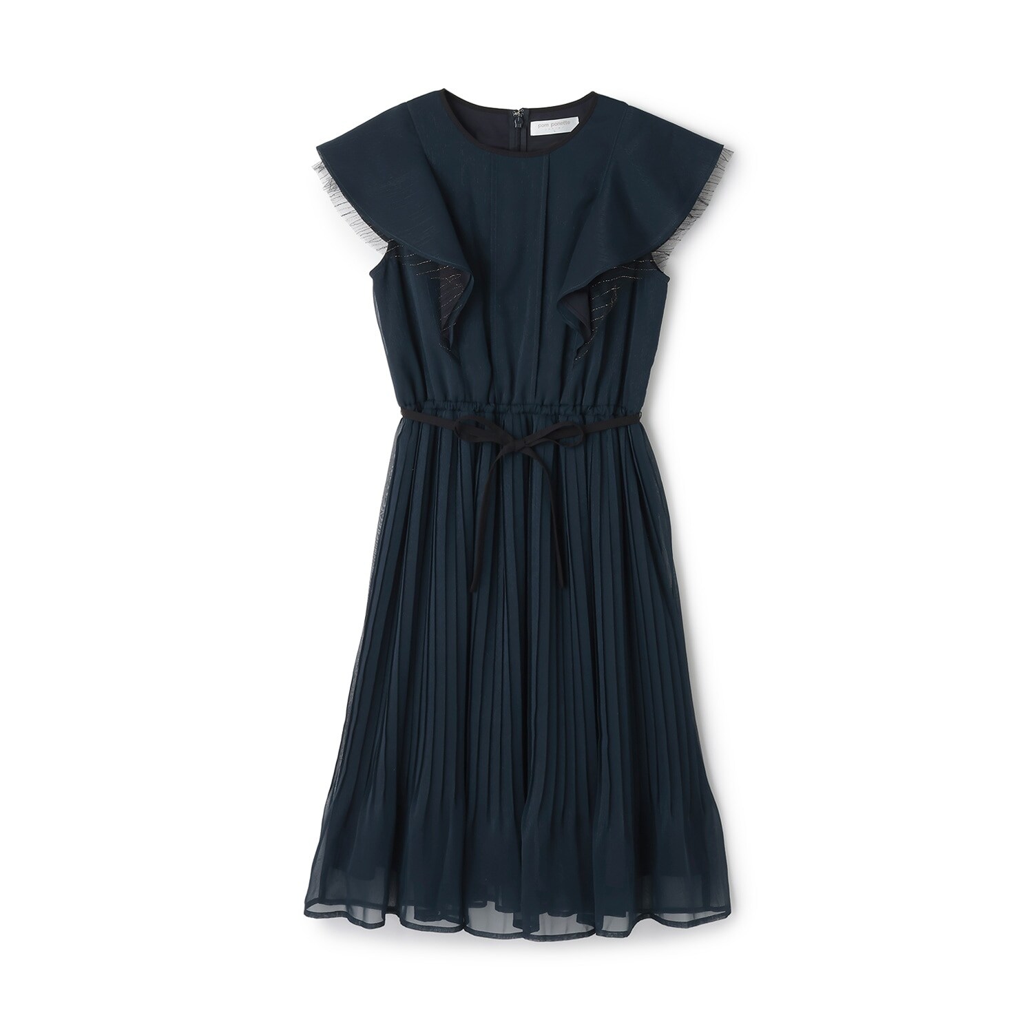 ラメシフォンワンピース