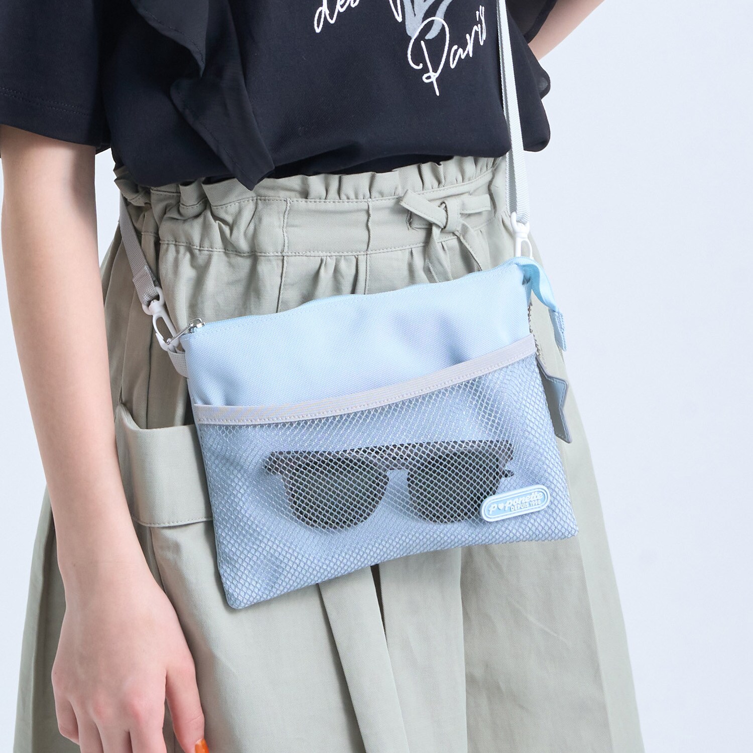 【撥水】お財布サコッシュ