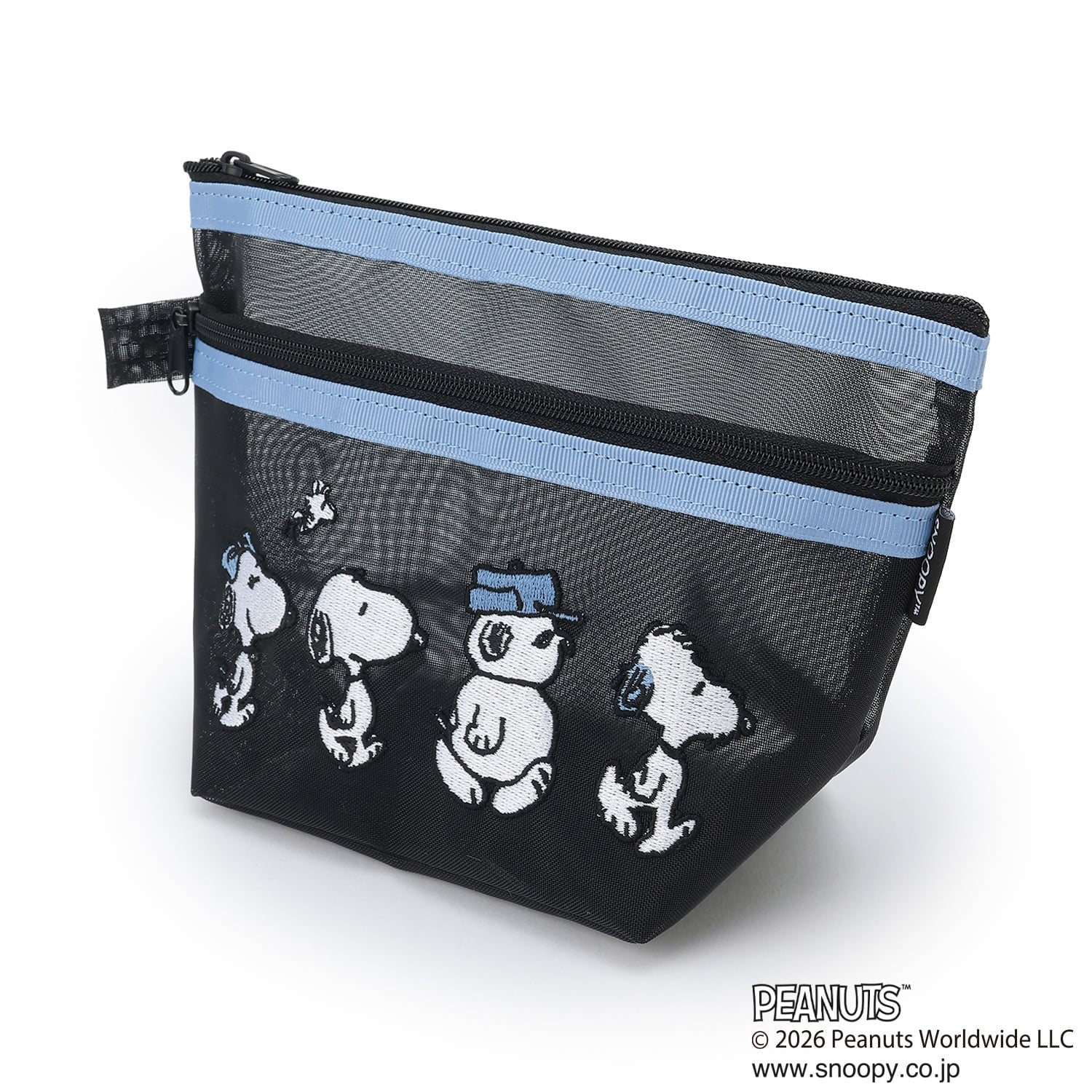 PEANUTS】メッシュポーチ(F 黒): ジュニア - ナルミヤ オンライン公式