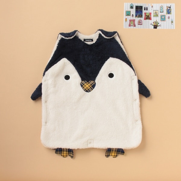 Narumiya Online ナルミヤ オンラインの公式通販サイト コロボックルコラボ アニマルボアスリーパー F ベージュ 新生児