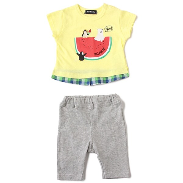 baby cheer 90 スイカTシャツ&レギンス セットアップ baby cheer 90 スイカTシャツ&レギンス セットアップ トップス