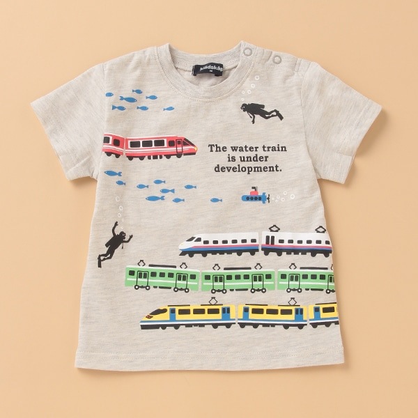 海中電車半袖Tシャツ