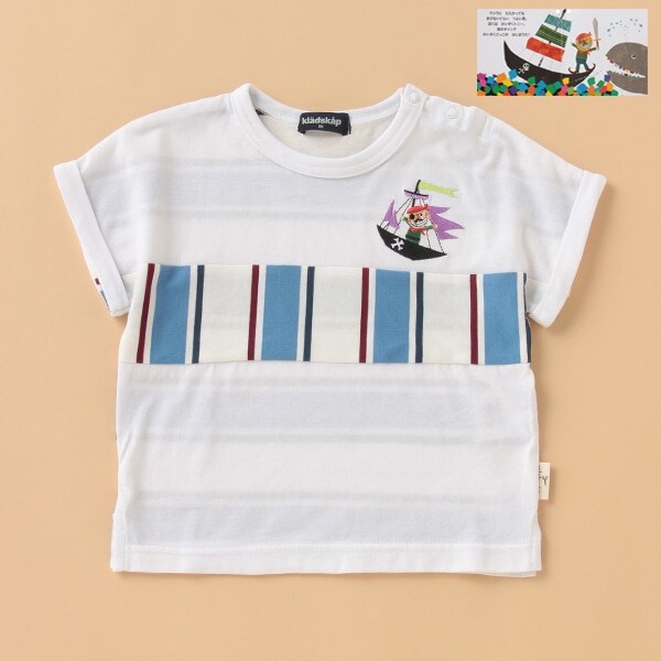 【コロボックルコラボ】 海賊トニーボーダー半袖Tシャツ