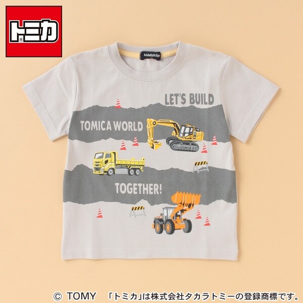 Narumiya Online ナルミヤ オンラインの公式通販サイト トミカ 働く車半袖tシャツ 90 オフ ホワイト キッズ
