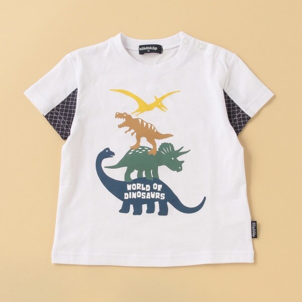 ★4段恐竜半袖Tシャツ