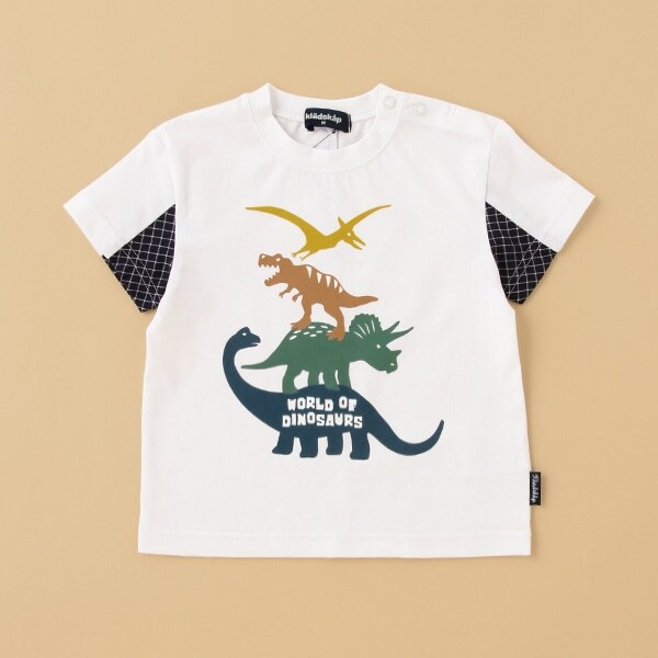 【人気商品再入荷】【直営店で取り扱い無し】4段恐竜半袖Tシャツ