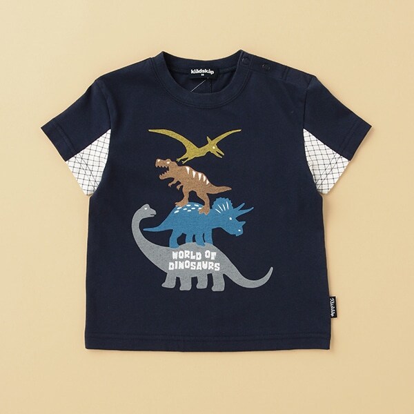 ★4段恐竜半袖Tシャツ
