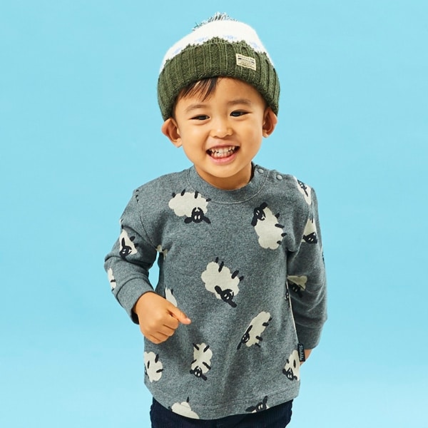 ひつじJQ長袖Tシャツ