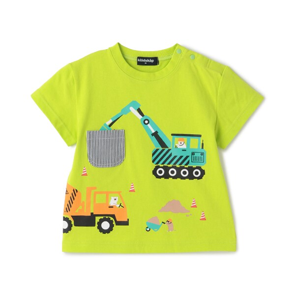 働く車半袖Tシャツ