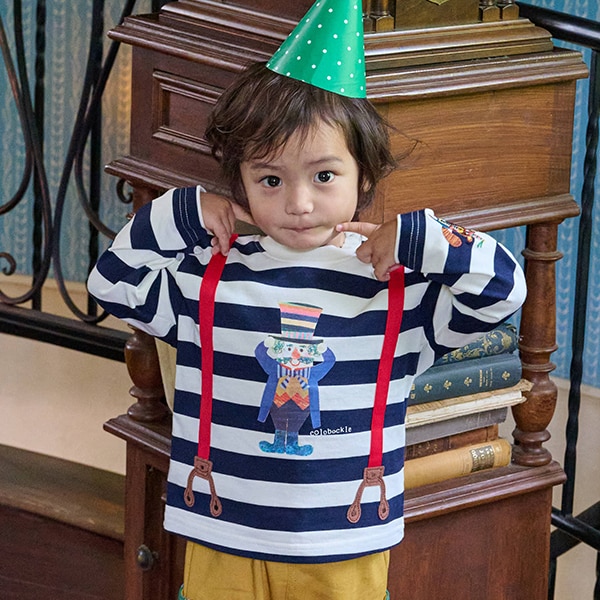 極美品 PICONE 細ボーダー チャーム付 長袖Tシャツ 38 ピッコーネ 極美品 PICONE 細ボーダー チャーム付 長袖Tシャツ 38