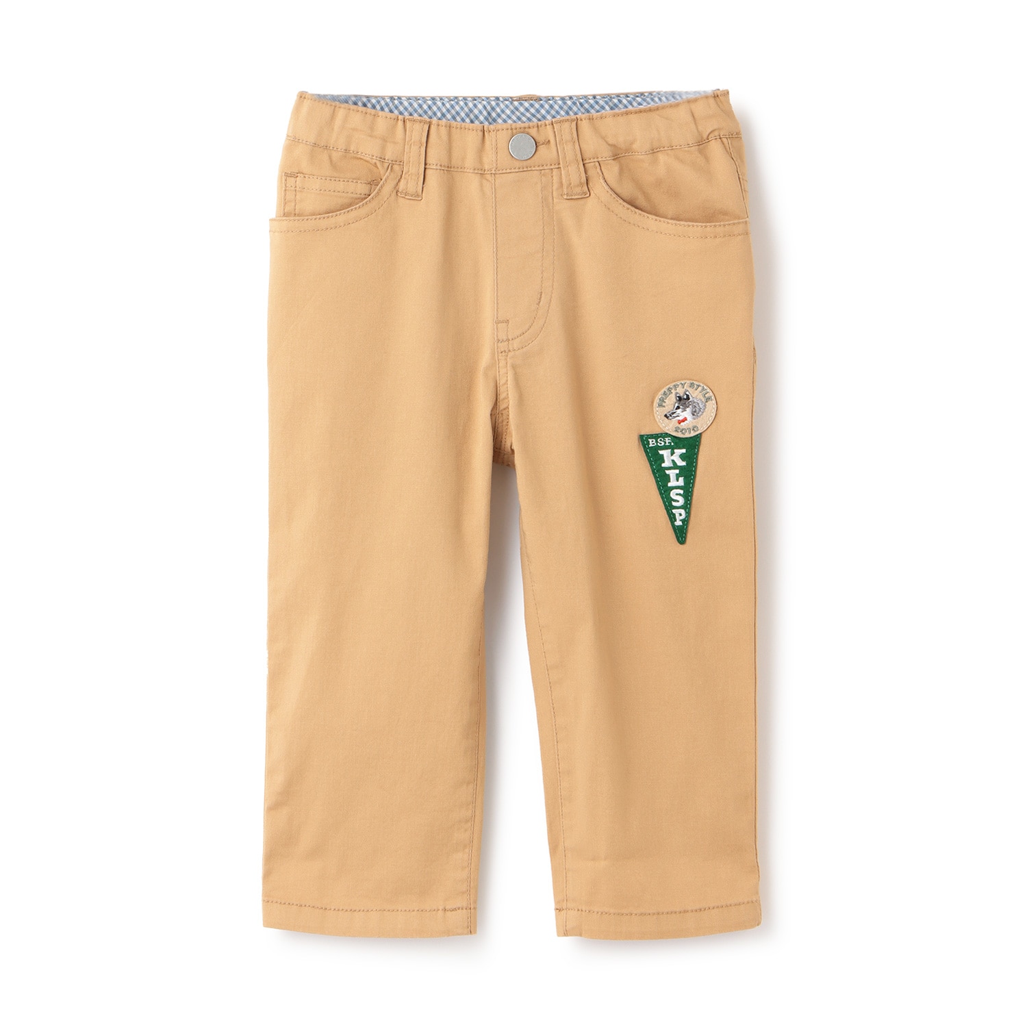 オオカミロング丈ストレートパンツ