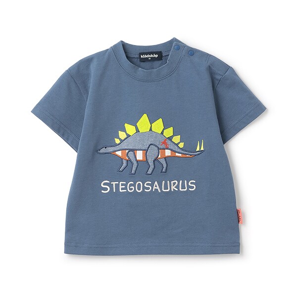 【人気商品再入荷】【直営店で取り扱い無し】恐竜アップリケ半袖Tシャツ