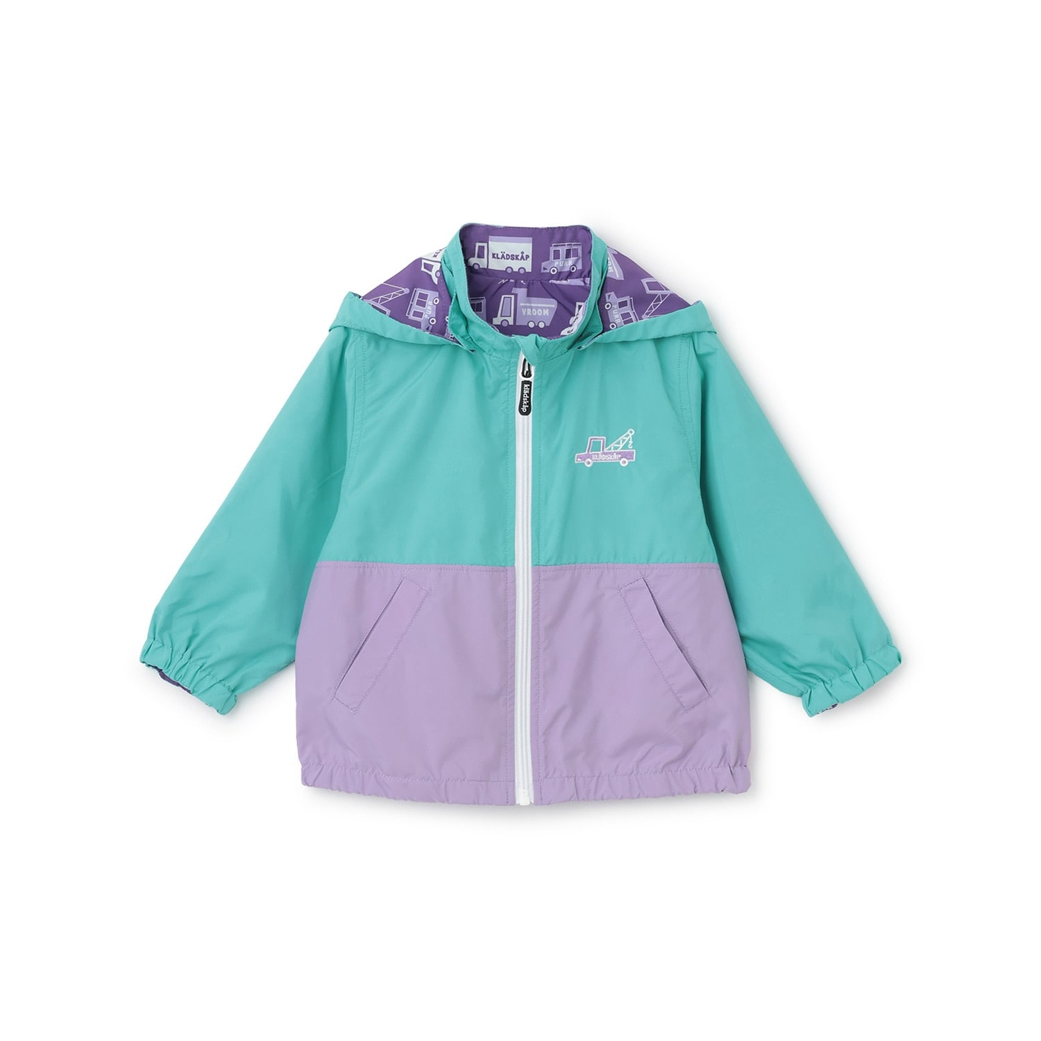 乗り物リバーシブルウィンドブレーカー