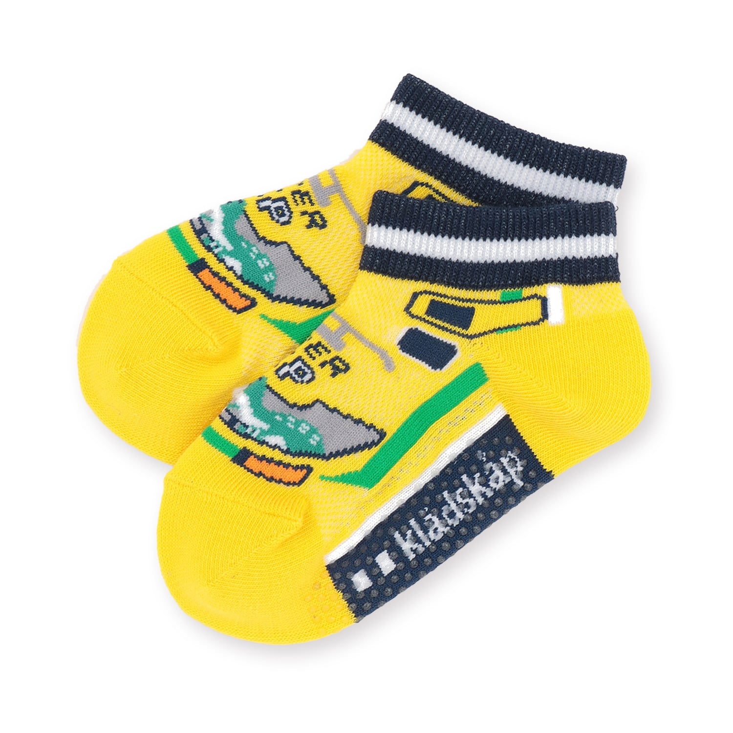 乗り物4種スニーカーインソックス