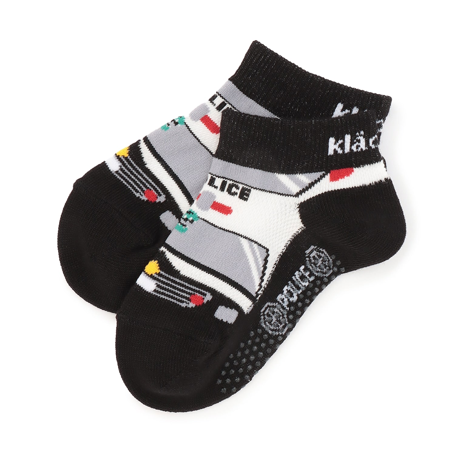 乗り物4種スニーカーインソックス