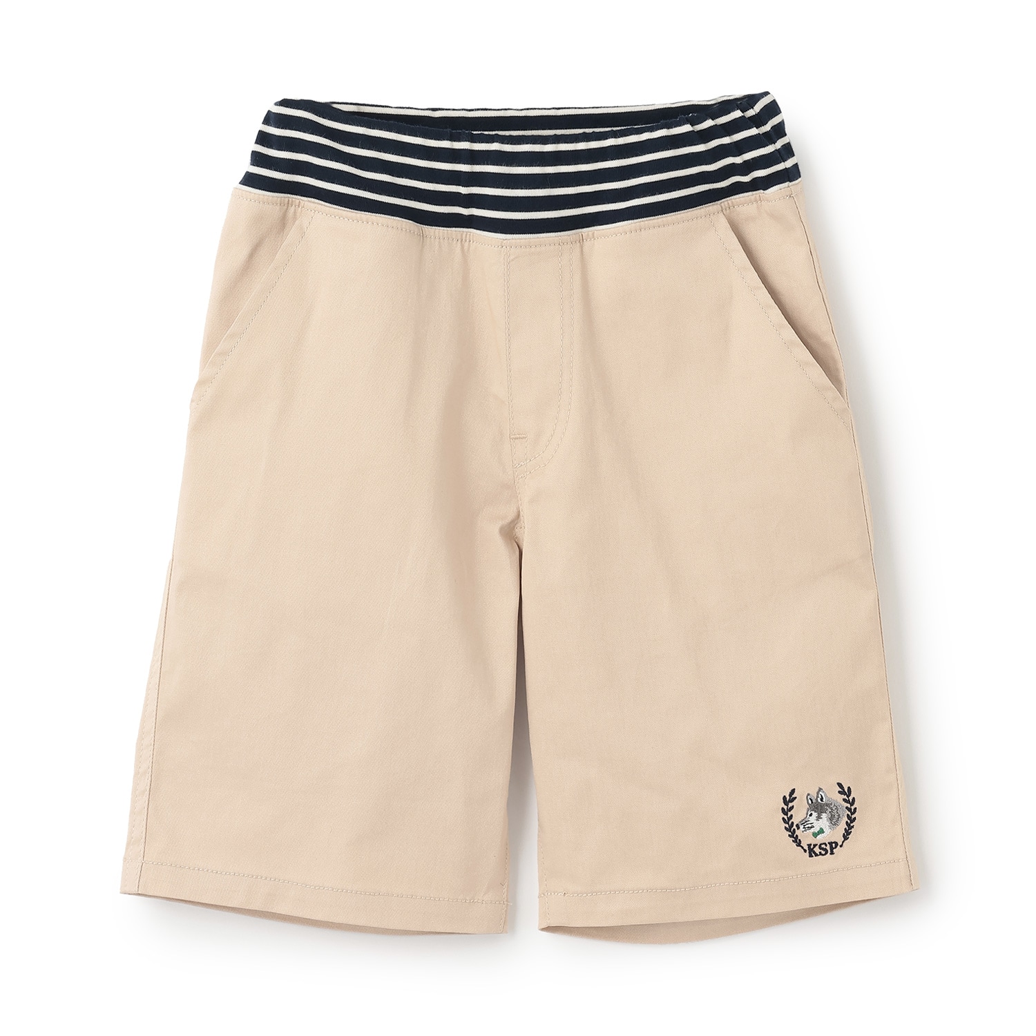 オオカミワンポイント5分丈パンツ