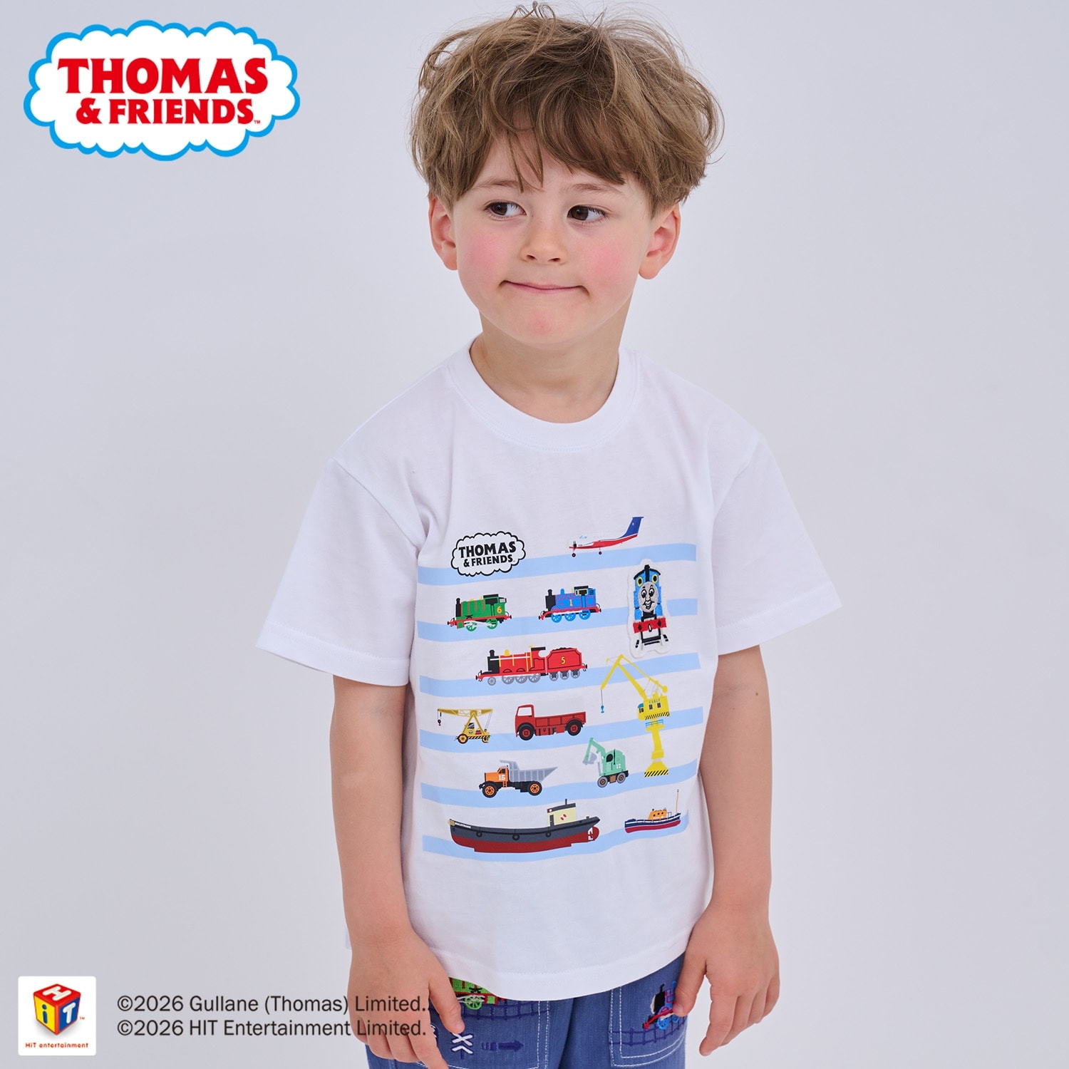 【3月13日発売予定】【トーマス】トーマスとなかまたち半袖Tシャツ