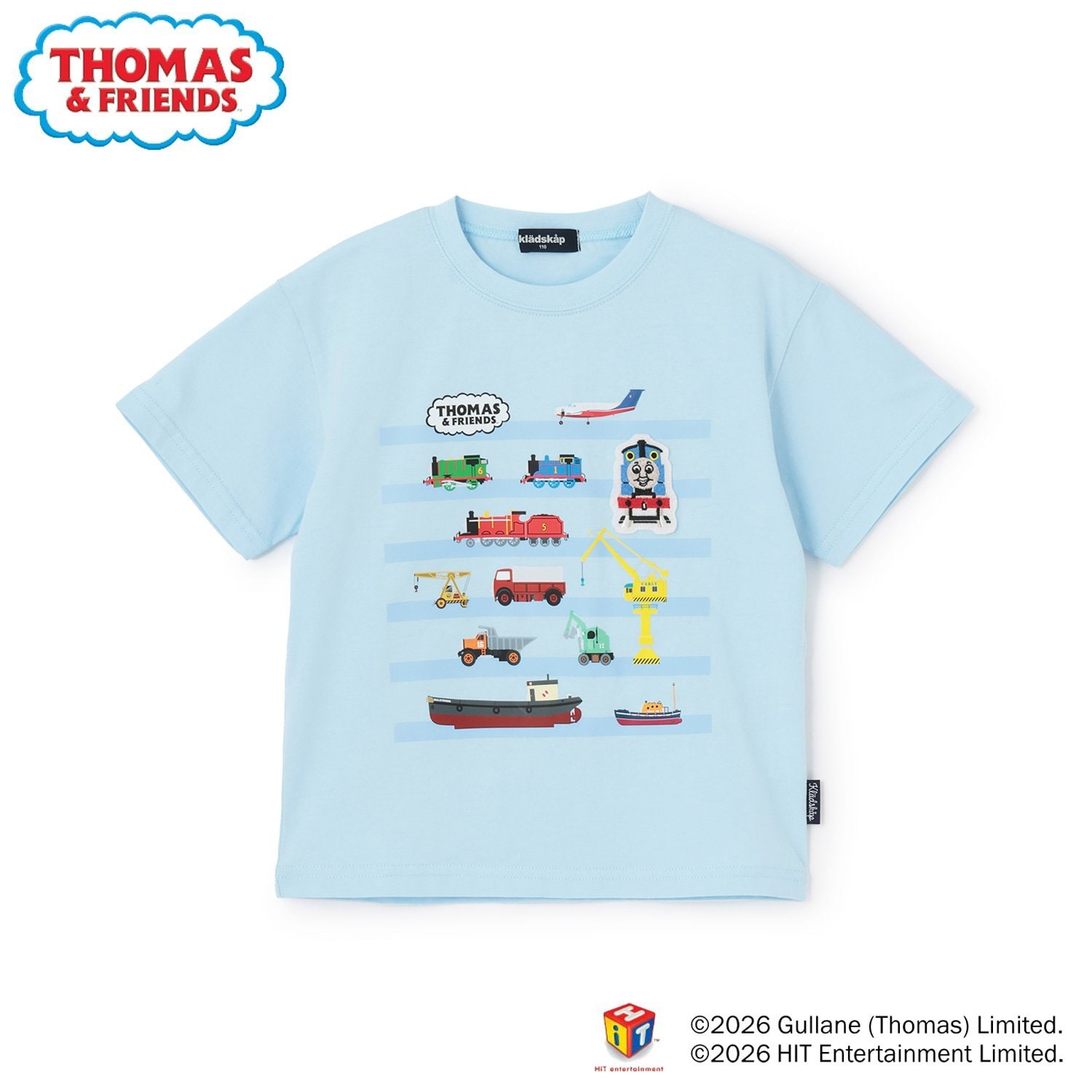 【3月13日発売予定】【トーマス】トーマスとなかまたち半袖Tシャツ