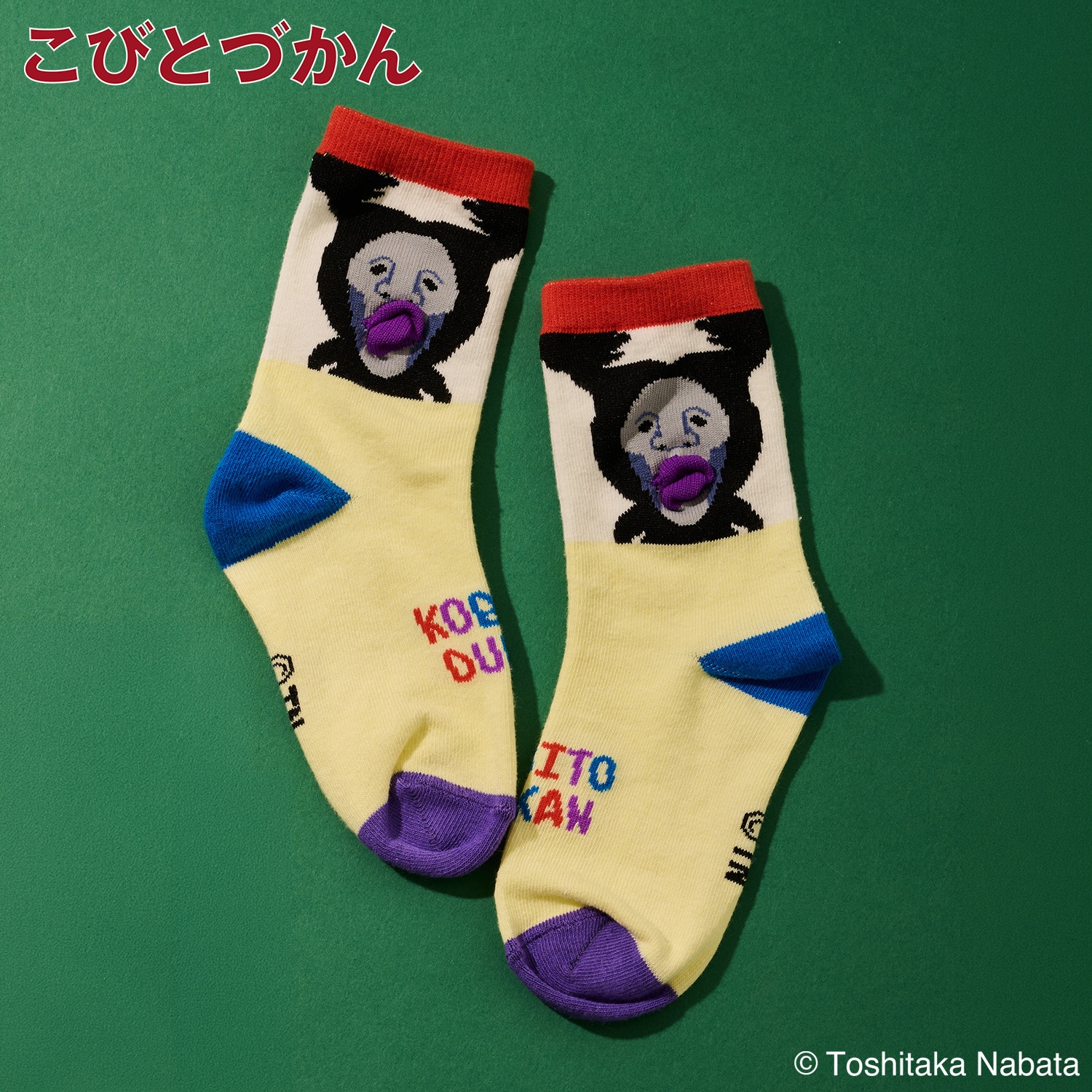 【こびとづかん】ぷっくりクルーソックス