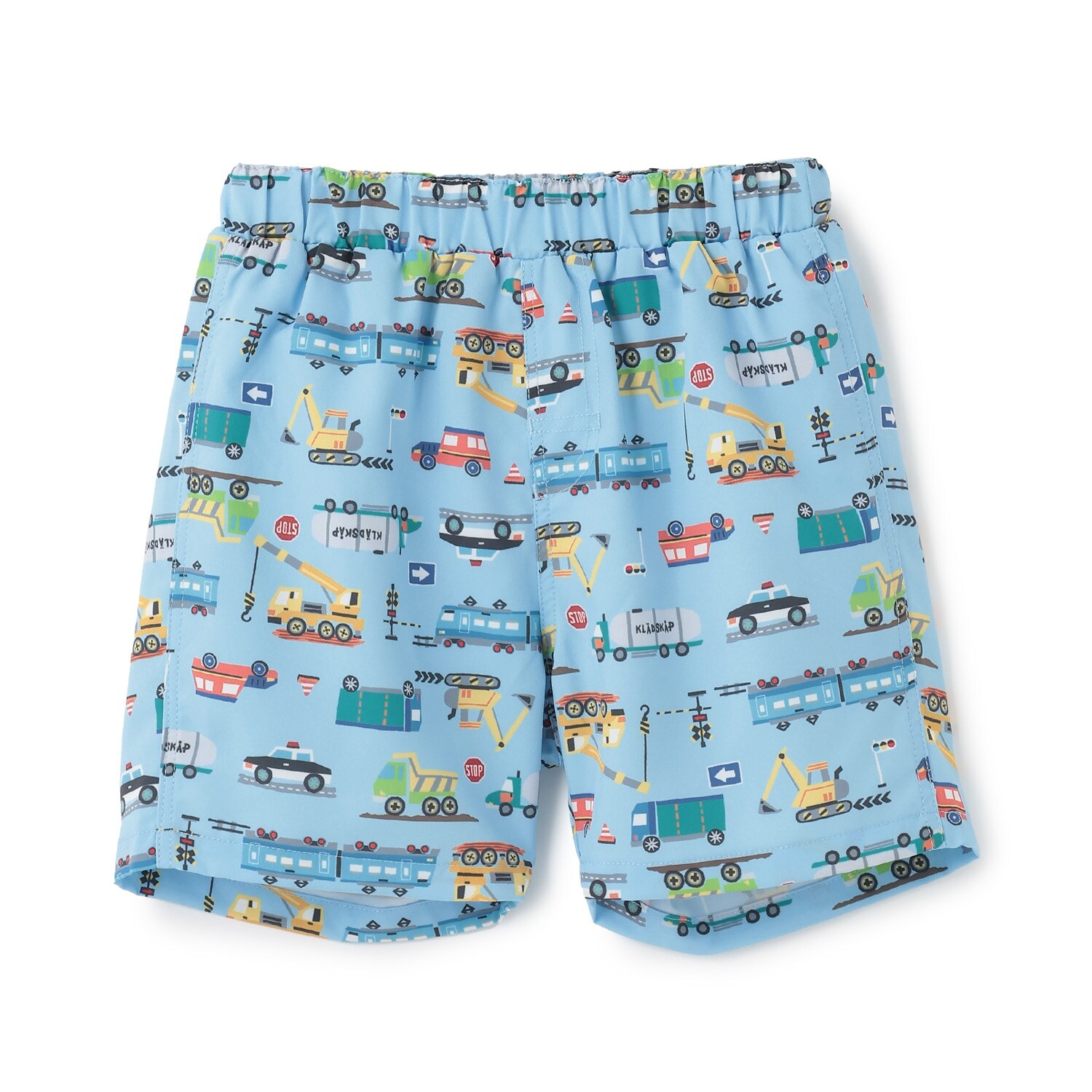 乗り物柄スイムパンツ