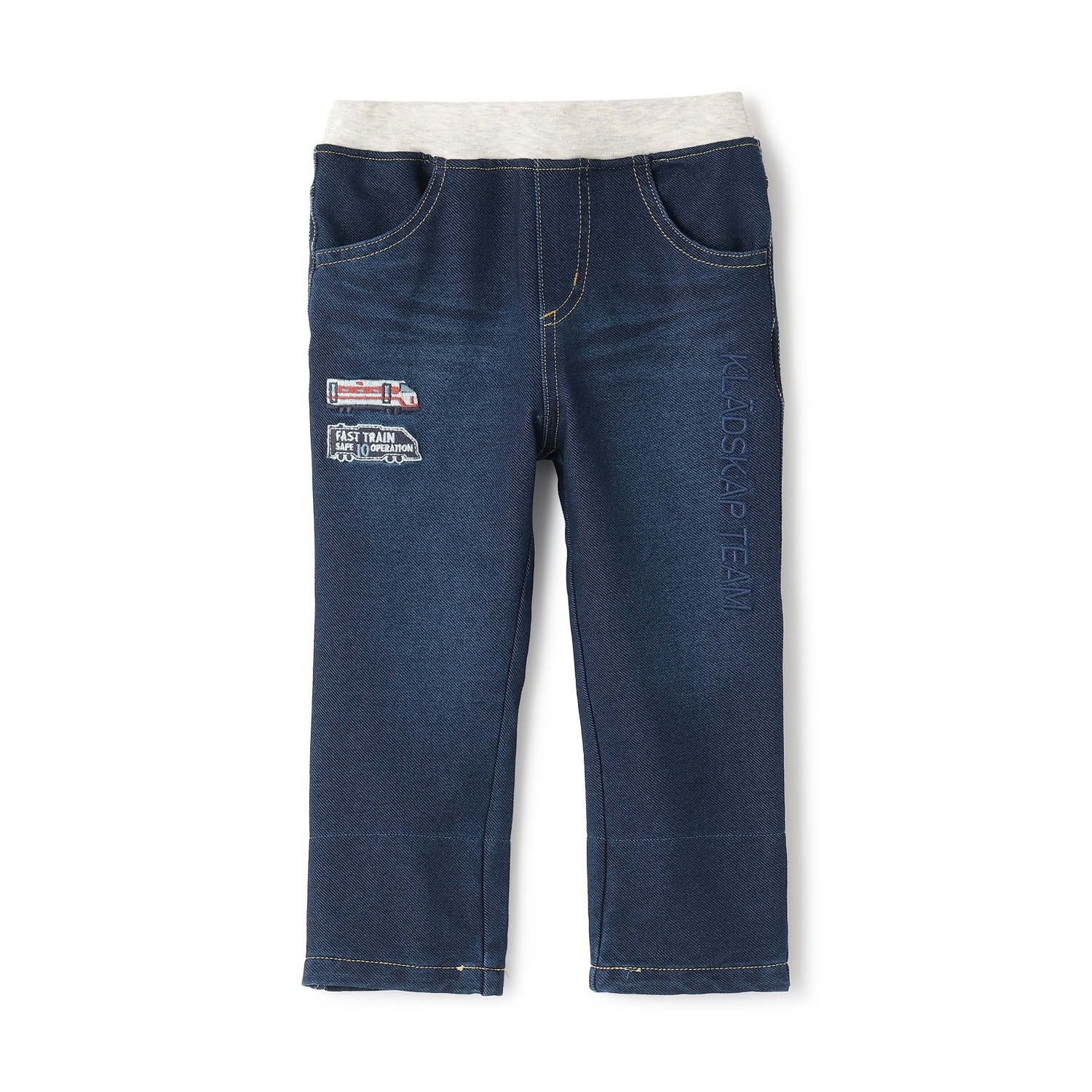 【人気商品再入荷】【直営店で取り扱い無し】電車ロング丈ストレートパンツ