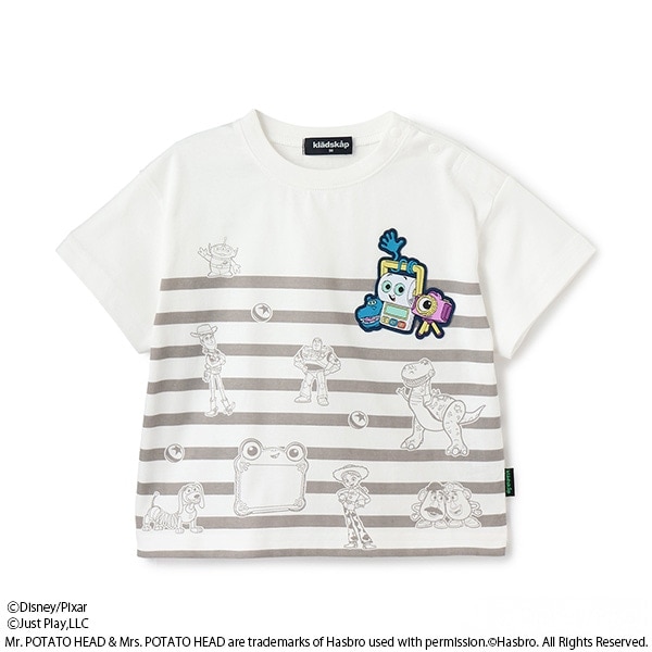 【Disney&Pixar】TOY STORY 5/ボーダー半袖Tシャツ