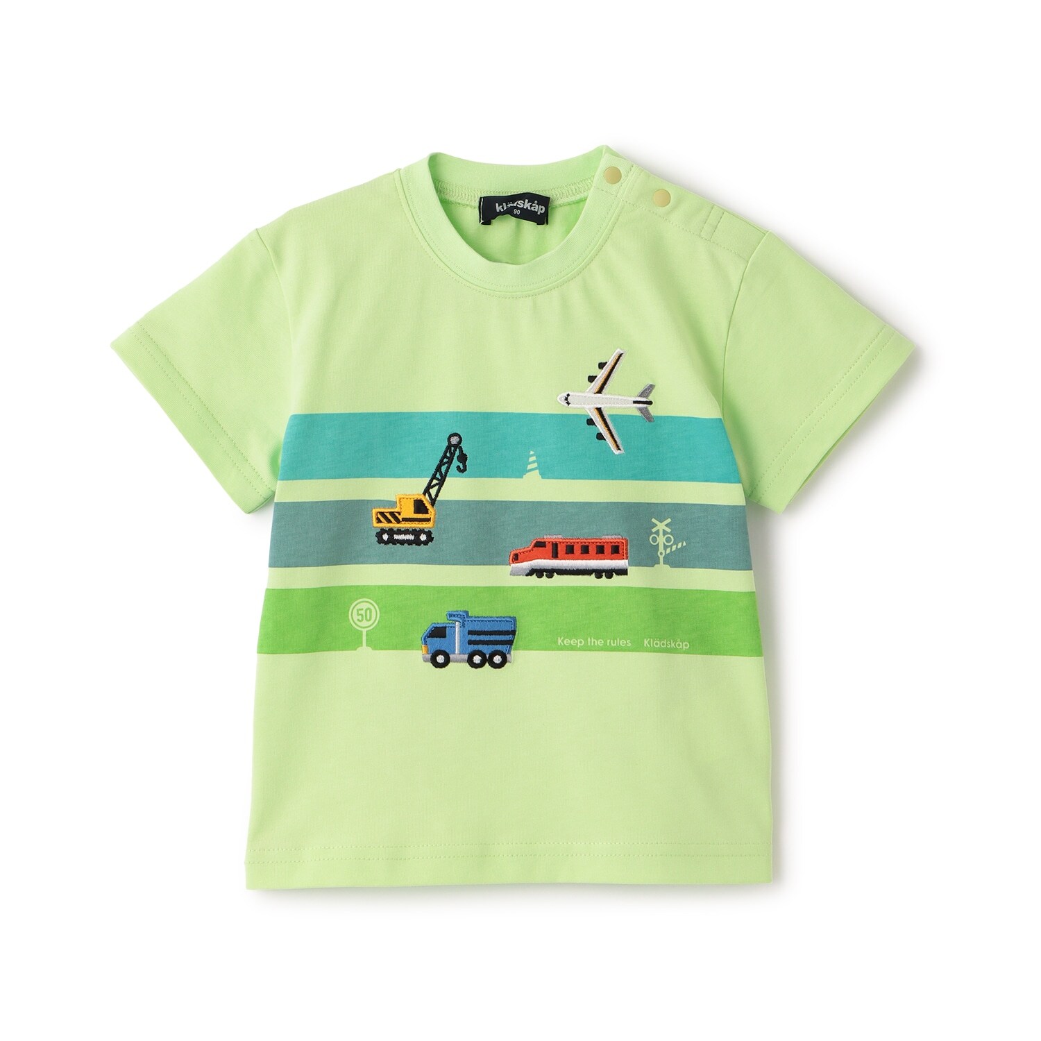 ☆彡乗り物グラフィック半袖Tシャツ