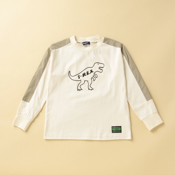 【人気商品再入荷】【直営店で取り扱い無し】 恐竜シリコンPT長袖Tシャツ