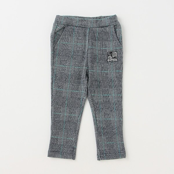 【人気商品再入荷】【直営店で取り扱い無し】チェックロング丈テーパードパンツ