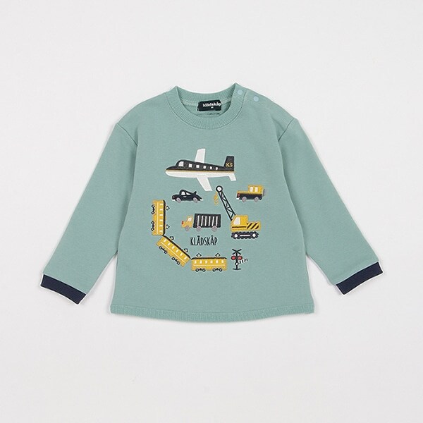 【人気商品再入荷】【直営店で取り扱い無し】乗り物アップリケトレーナー