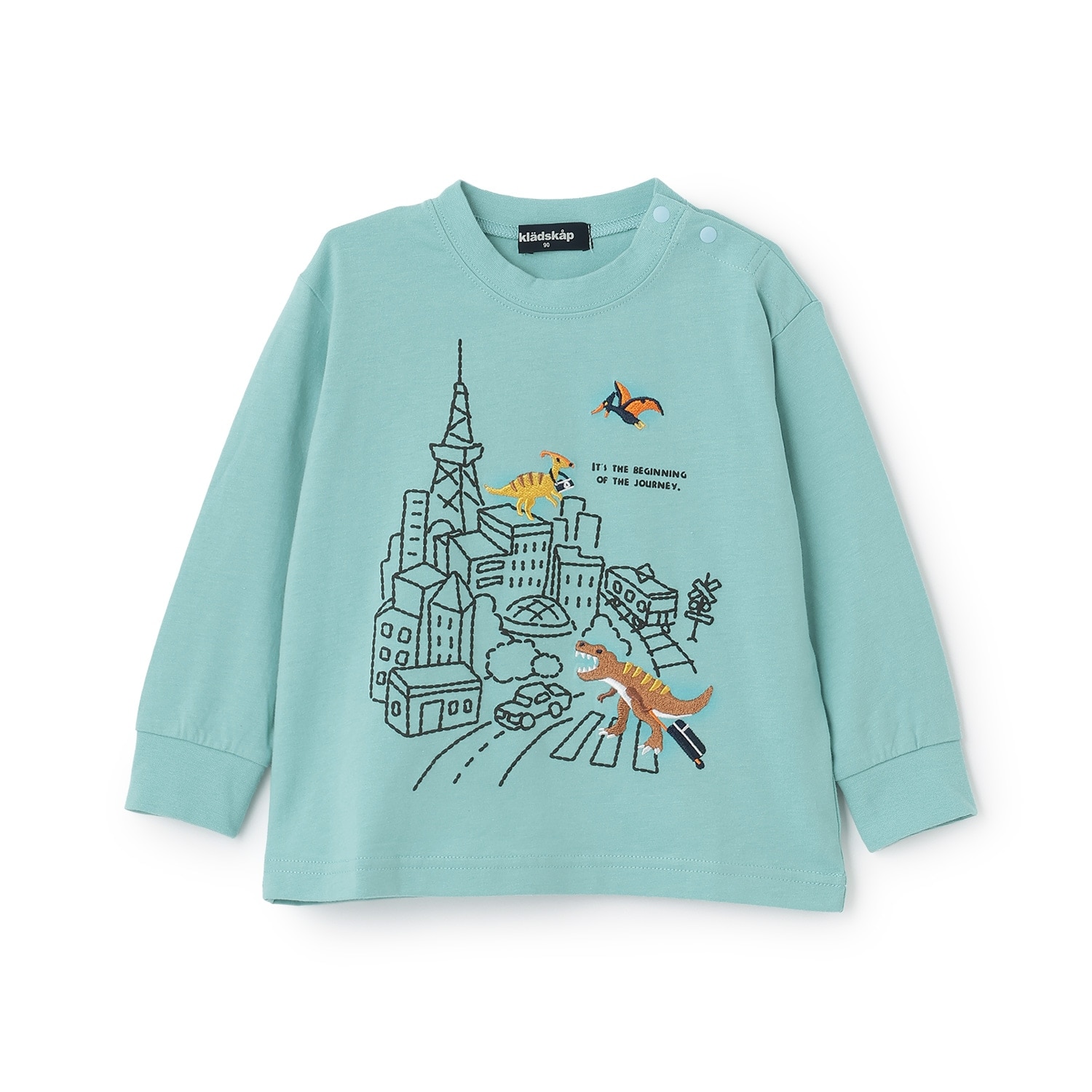 【人気商品再入荷】【直営店で取り扱い無し】旅ザウルス/恐竜長袖Tシャツ