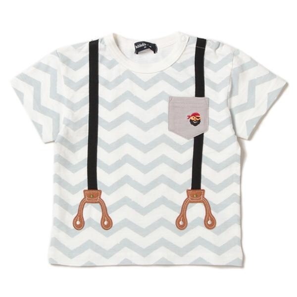 Narumiya Online ナルミヤ オンラインの公式通販サイトトロンプルイユ海賊ギザギザボーダーtシャツ 80 黄 キッズ Narumiya Online ナルミヤ オンラインの公式通販サイトトロンプルイユ海賊ギザギザボーダーtシャツ 80 黄 キッズ