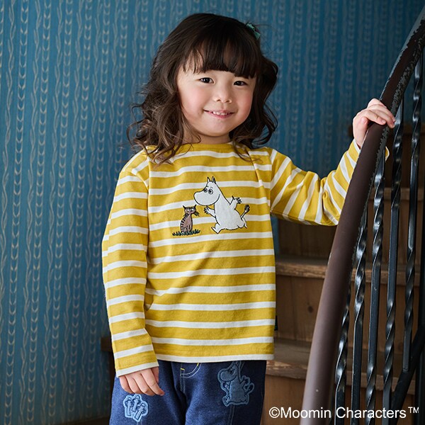 MOOMIN/ボーダー長袖Tシャツ