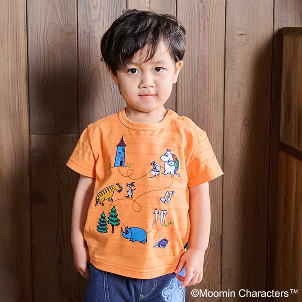 NINEMINUTES 売れ筋商品|||ナインミニッツ Tシャツ トップス レディース Tops Orange 送料無料】 ナインミニッツ レディース Tシャツ トップス Tops