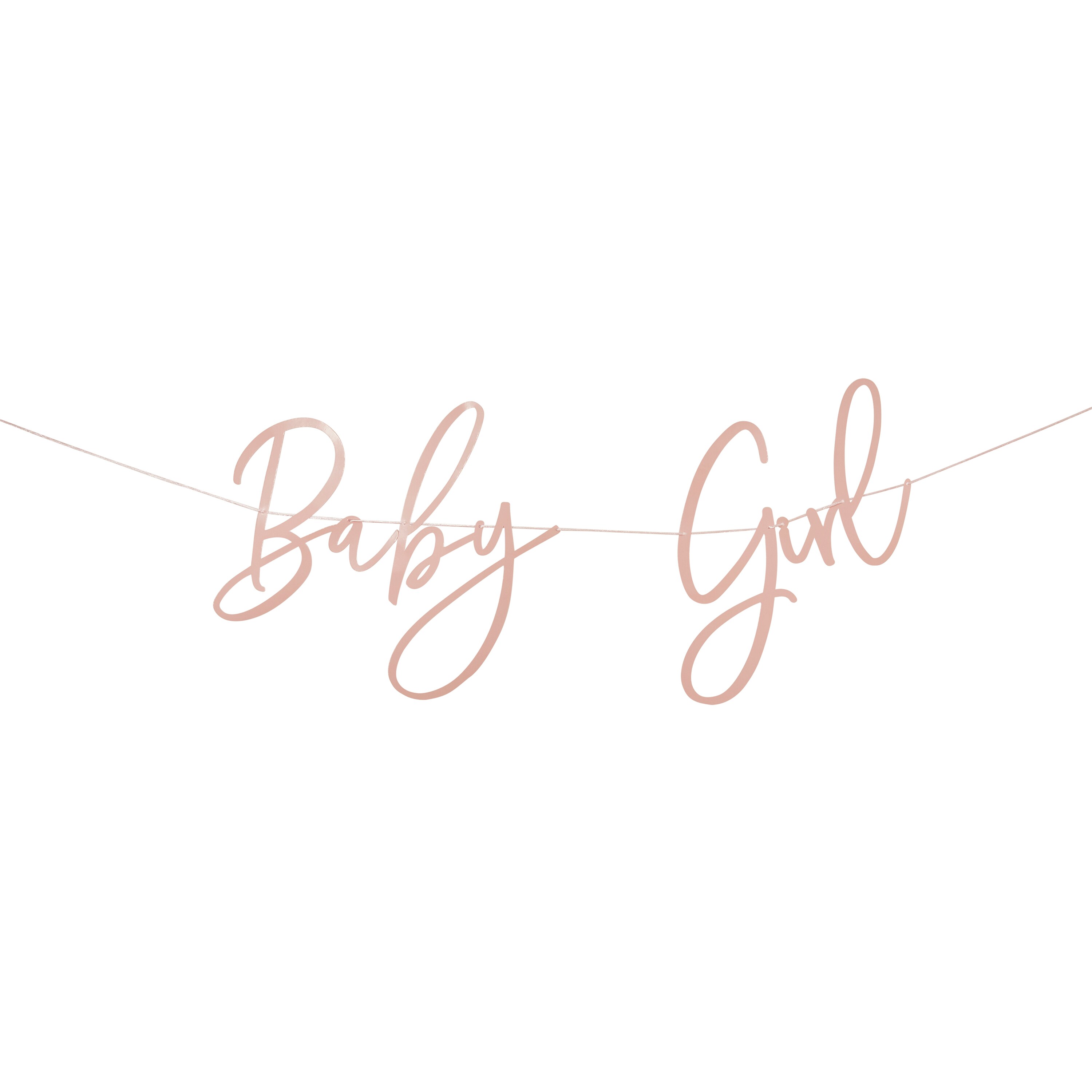 【湘南インターナショナル】バナー 'Baby Girl' ピンク  2m