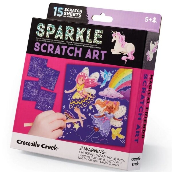 湘南インターナショナル】Sparkle Scratch Art/Magical Friends