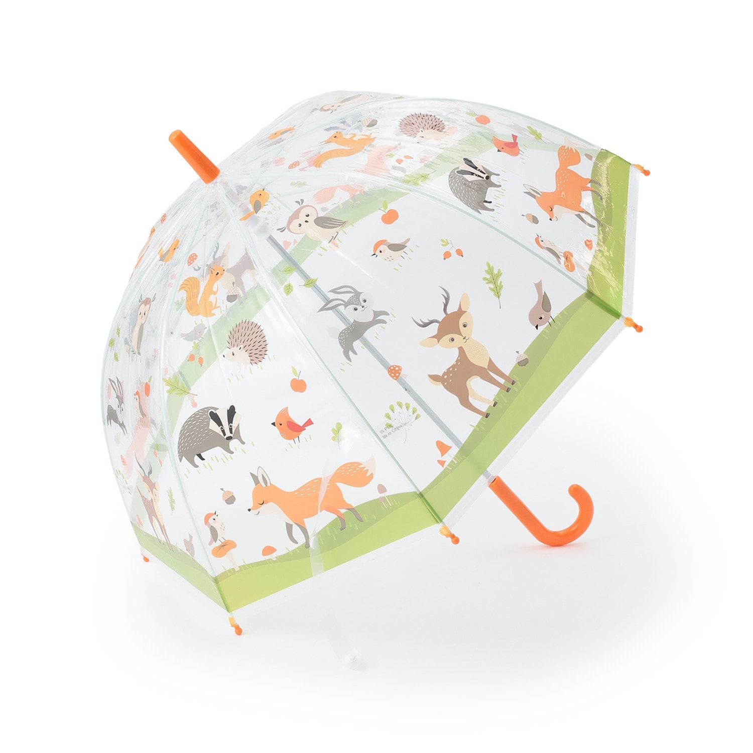 【湘南インターナショナル】【傘】Kids umbrella trans. forest animals