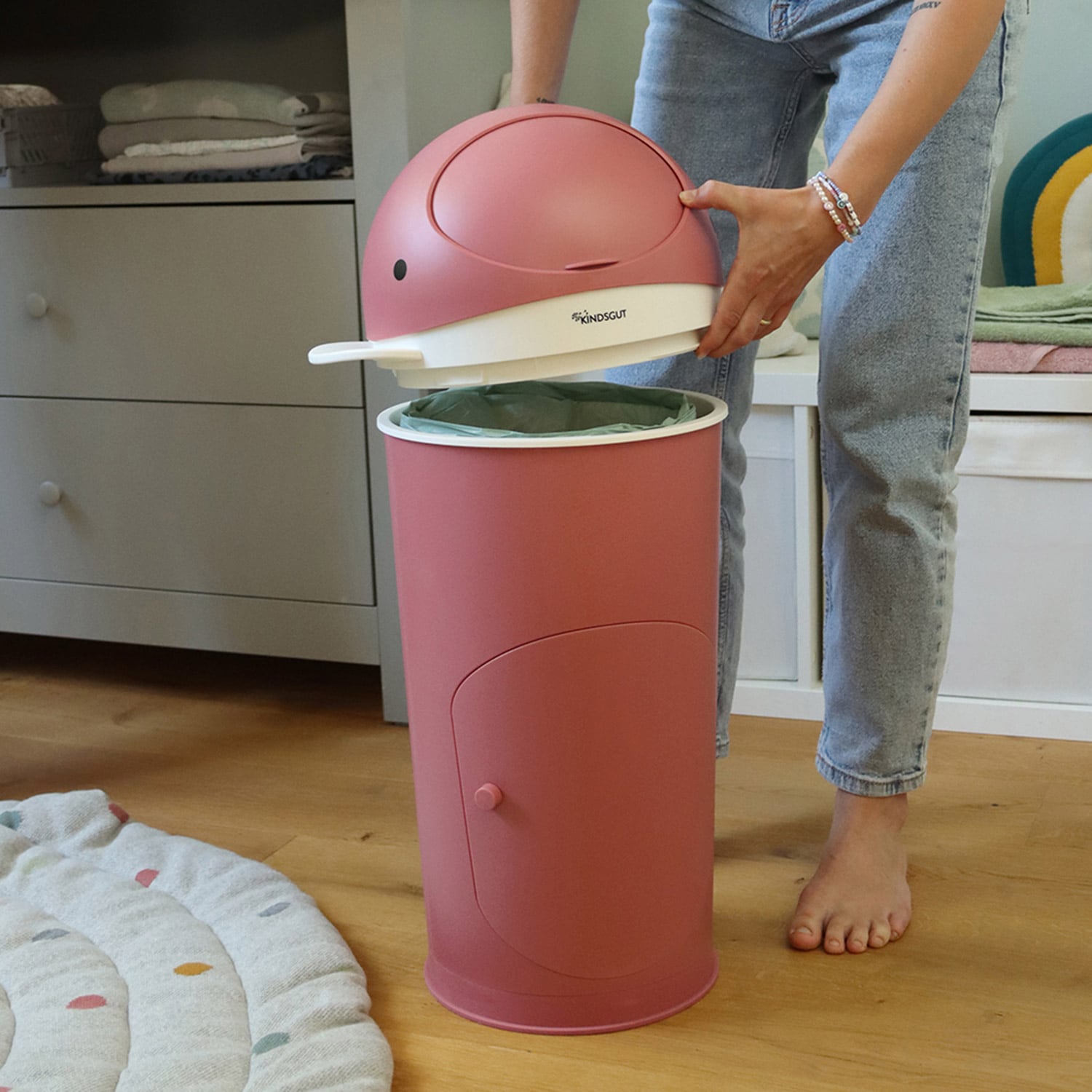 【KINDSGUT】キンズグート くじらのおむつポット
