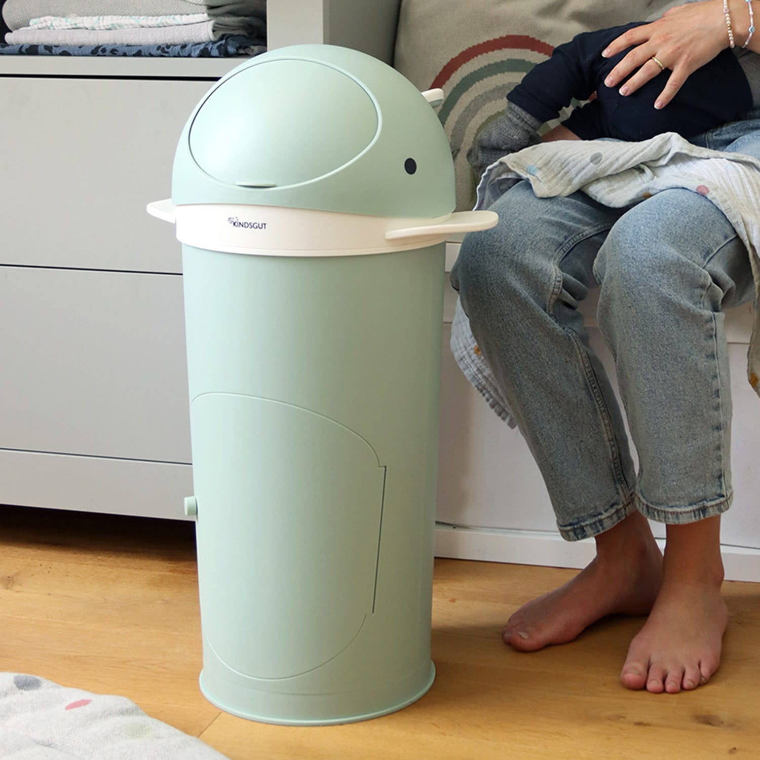 【KINDSGUT】キンズグート くじらのおむつポット