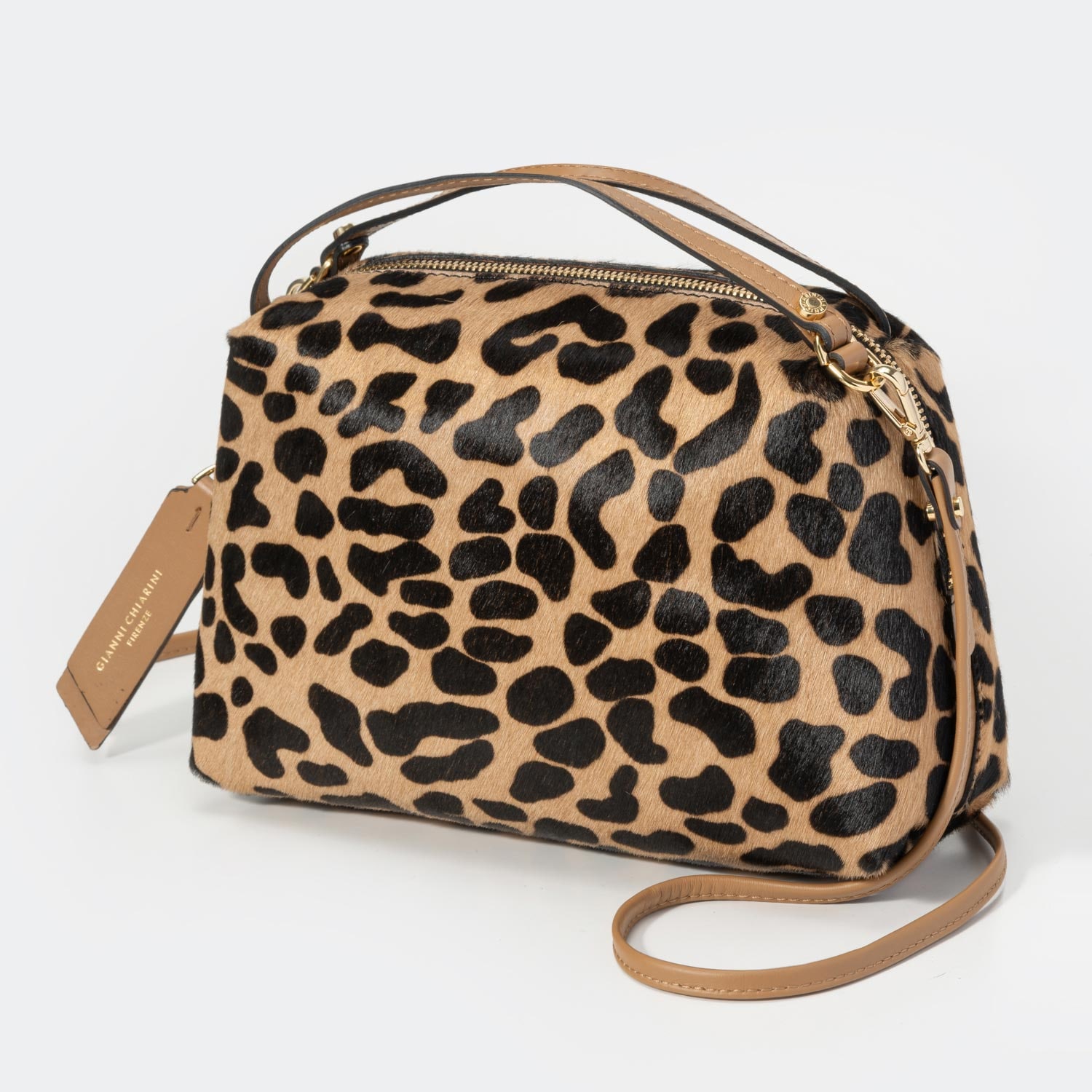 【GIANNI CHIARINI】ジャンニ・キアリーニ ALIFA CAVALLINO M ショルダーバッグ