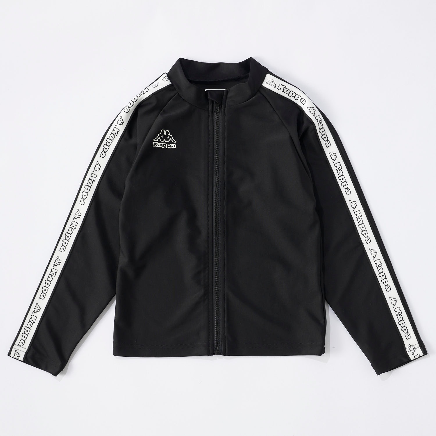 【Kappa】長袖ロゴテープラッシュガード