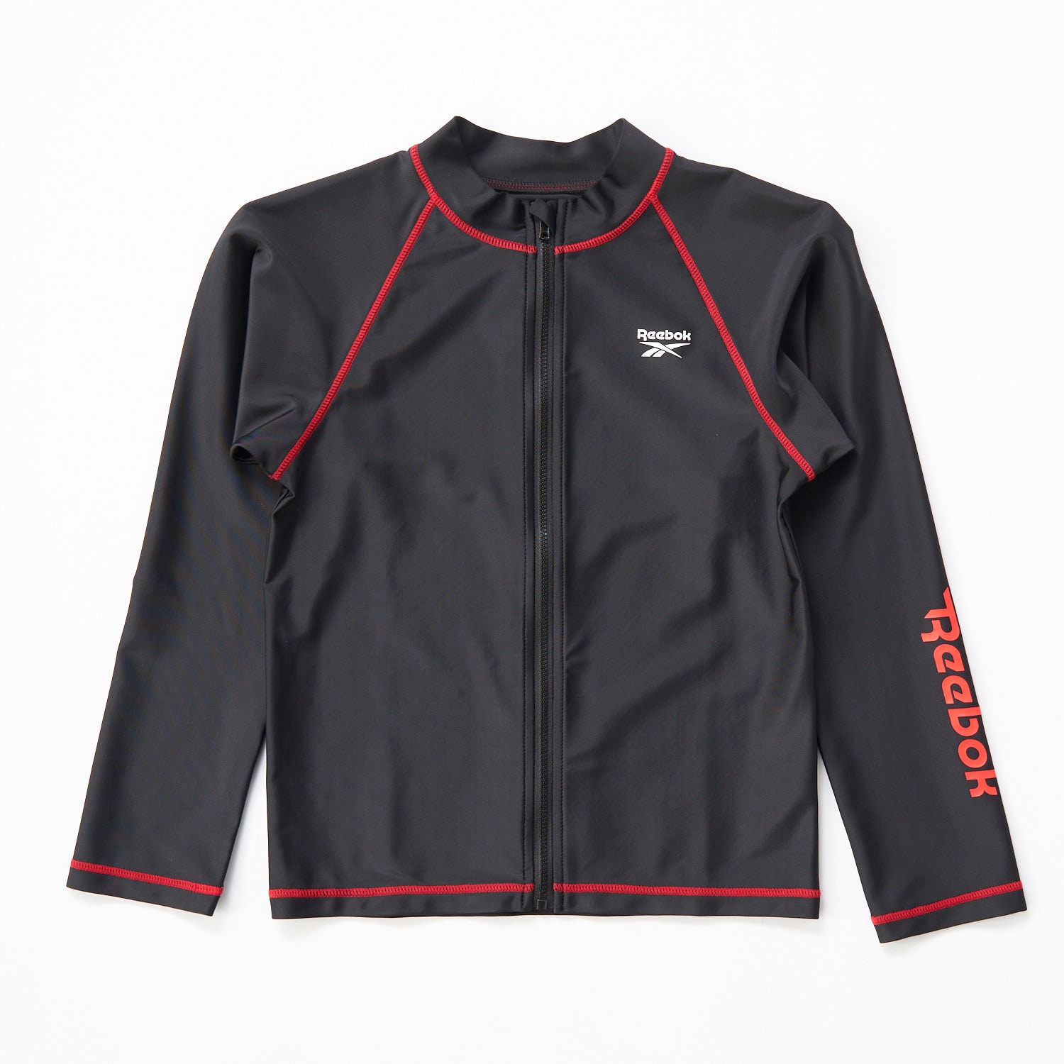 【REEBOK】長袖ステッチ切替ラッシュガード