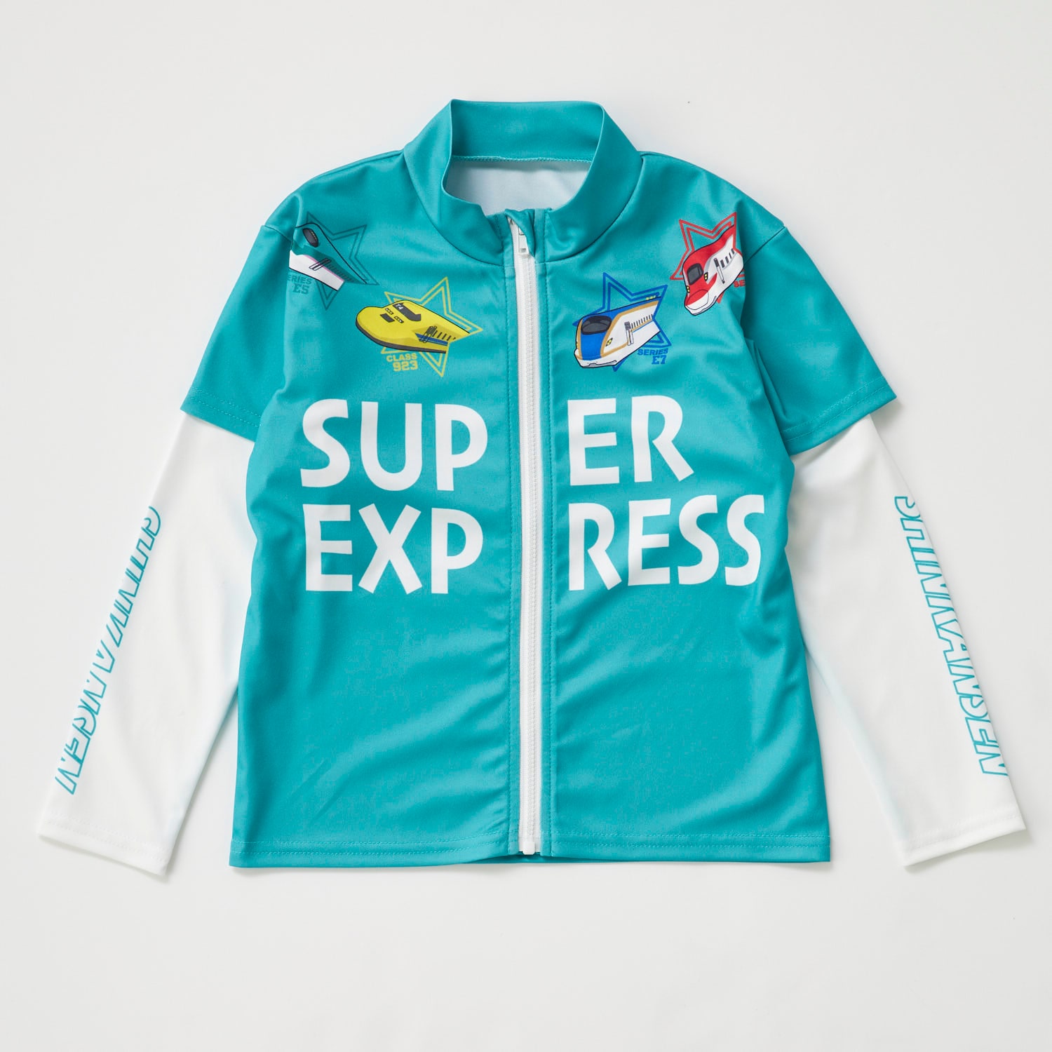 【シンカンセン】重ね着風ラッシュガード