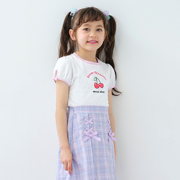 ソーダ・チェリー 半袖チビTシャツ(120cm 白): キッズ ナルミヤ オンライン公式サイト