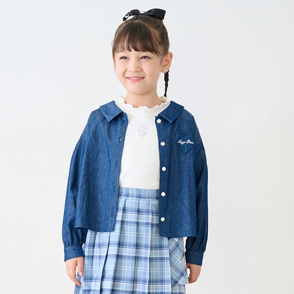 フリルシャツ　＆プチハイ半袖Tシャツ　セット