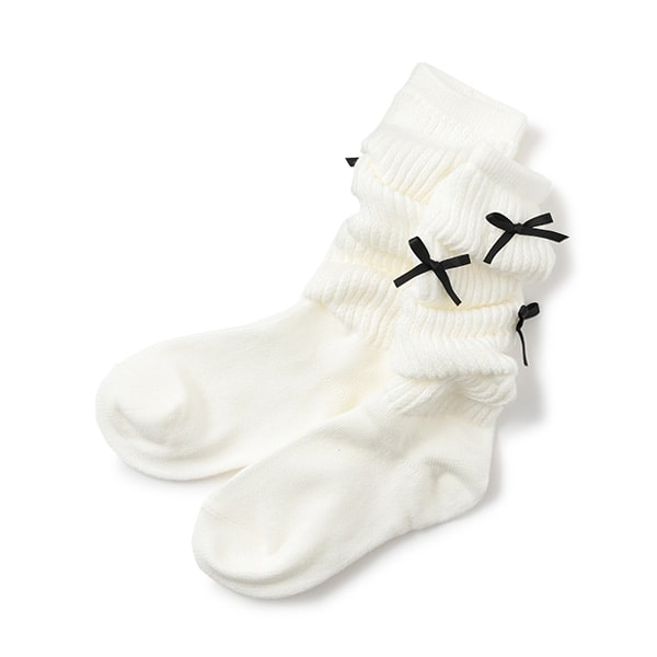 リボンつき ルーズソックス