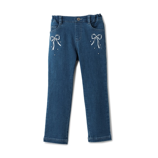 ストレッチデニム　ロングパンツ