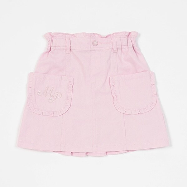 【人気商品再入荷】【直営店で取り扱い無し】後フリル台形スカート