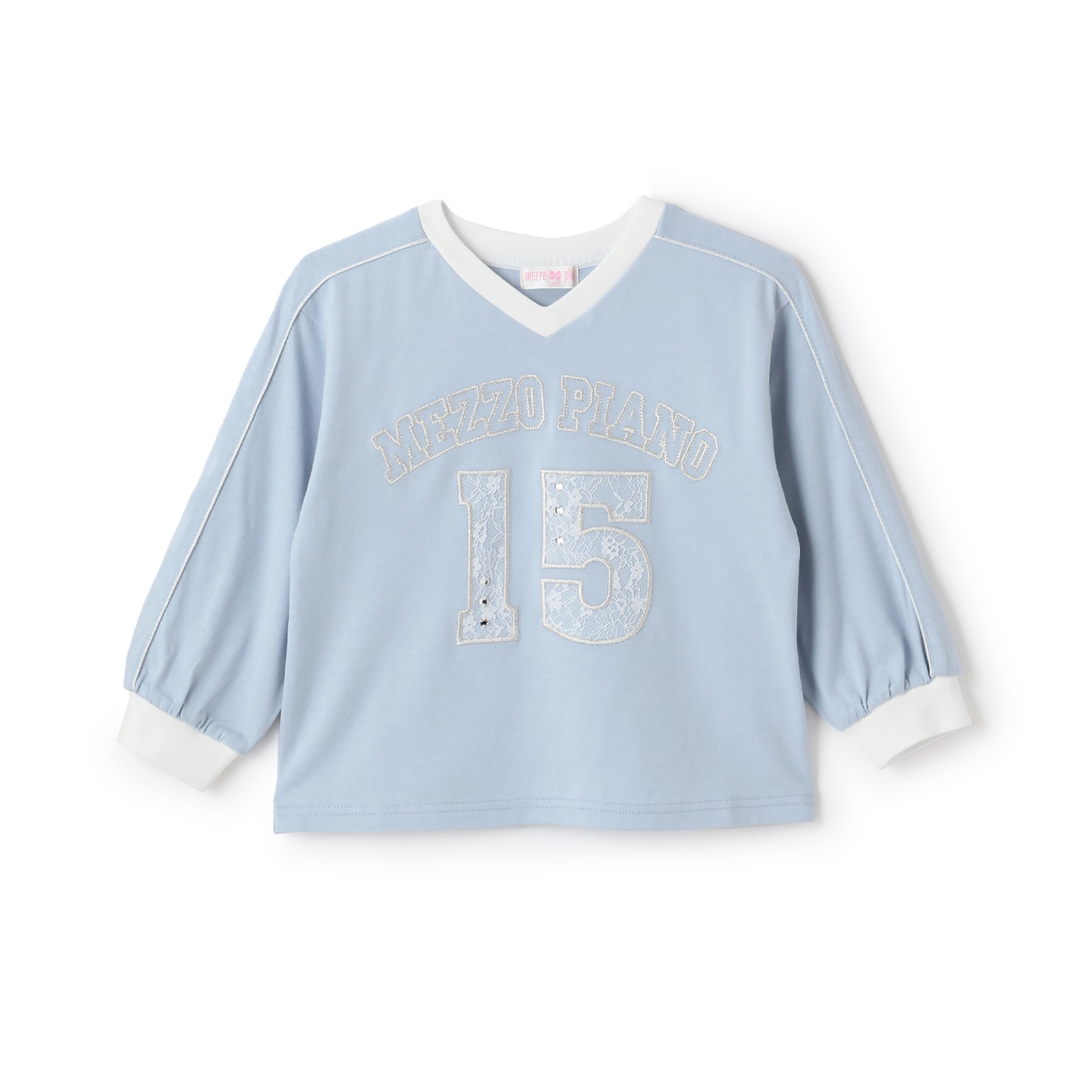 レースナンバリング　長袖Tシャツ